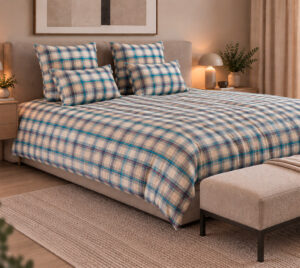 Housse de couette en flanelle Lakebos