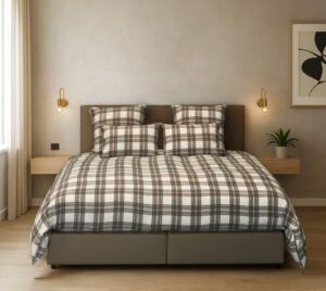 Lakebos drap housse en flanelle